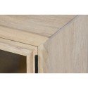 Table de Nuit Home ESPRIT Naturel Verre Bois de manguier 45 x 35 x 57 cm