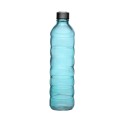 Flasche Versa 1,22 L Blau Glas Aluminium 8,5 x 33,2 x 8,5 cm