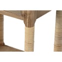 Mesa de Cabeceira Home ESPRIT Natural Marrom claro Corda Abeto 44 x 33 x 61,5 cm