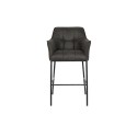Sgabello DKD Home Decor Marrone scuro Metallo 59 x 60 x 107 cm