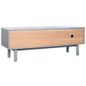 Móvel de TV Home ESPRIT Azul Cinzento Polipropileno Madeira MDF 140 x 40 x 55 cm