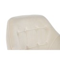 Butaca DKD Home Decor Crema Dorado Metal 74 x 74 x 90 cm