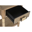 Mesa de Cabeceira Home ESPRIT Natural Marrom claro Corda Abeto 44 x 33 x 61,5 cm