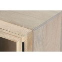 Móvel de TV Home ESPRIT Natural Cristal Madeira de mangueira 135 x 35 x 52 cm