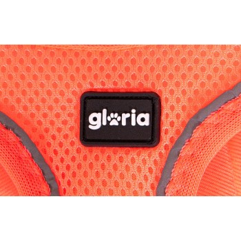 Arnês para Cães Gloria Trek Star 29,4-32,6 cm 41,4-43 cm Laranja S