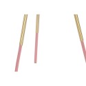 Set di 2 tavoli Home ESPRIT Rosa Dorato 41 x 41 x 51 cm