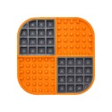 Comedouro para Cão Lickimat Dog Slomo Orange Polipropileno TPR