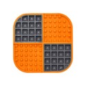 Comedouro para Cão Lickimat Dog Slomo Orange Polipropileno TPR