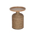 Mesa de apoio Home ESPRIT Marrom claro Corda Abeto 44 x 44 x 56 cm
