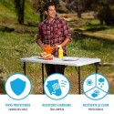 Table d'appoint pliante multi-usage Colorbaby 122 x 61 x 56 cm