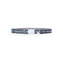 Collier pour Chien Red Dingo STYLE MODERN ON COOL GREY 41-63 cm