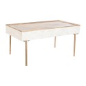 Mesa de Centro Home ESPRIT Ferro Madeira de mangueira 120 x 60 x 57 cm