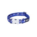 Coleira para Cães Red Dingo STYLE LIGHTNING Azul Marinho 31-47 cm