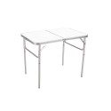 Marbueno Klappbarer Aluminiumtisch D25 Sortiert Camping und Strand 90X60X39/70 cm 10031