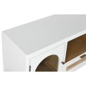Móvel de TV Home ESPRIT Branco Cristal Madeira de paulónia 120 x 40 x 50 cm