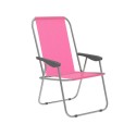 Marbueno Cadeira Dobrável Aço Sortido Praia e Piscina 59X51X83 cm 10355