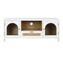 Móvel de TV Home ESPRIT Branco Cristal Madeira de paulónia 120 x 40 x 50 cm