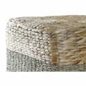 Repose-pied DKD Home Decor Multicouleur Naturel Boho 42 x 42 x 40 cm