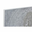 Pintura DKD Home Decor 120 x 2,8 x 80 cm Buda Oriental (2 Unidades)