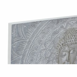 Pintura DKD Home Decor 120 x 2,8 x 80 cm Buda Oriental (2 Unidades)