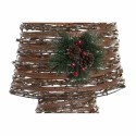 Árvore de Natal DKD Home Decor Multicolor Cobre Natural Plástico 32 x 18 x 100 cm (3 Unidades)