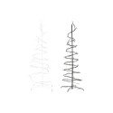 Sapin de Noël DKD Home Decor Blanc Noir Métal 70 x 70 x 190 cm (2 Unités)