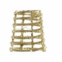 Adorno Natalício DKD Home Decor Rotim (2 pcs) (12 x 12 x 40 cm) (16 x 16 x 60 cm)