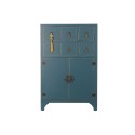 Schubladenschrank DKD Home Decor Blau Gold Tanne Holz MDF Orientalisch 63 x 27 x 101 cm 63 x 27 x 100 cm