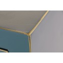 Schubladenschrank DKD Home Decor Blau Gold Tanne Holz MDF Orientalisch 63 x 27 x 101 cm 63 x 27 x 100 cm