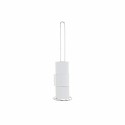 Toilettenpapierrollenhalterung DKD Home Decor Silber Metall Verchromt (14 x 14 x 55 cm)