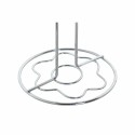 Toilet Roll Holder DKD Home Decor Silver Metal Chromed (14 x 14 x 55 cm)