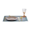 Prato de Jantar Vivalto 3239121P-5 Dourado Vidro 21 x 2 x 21 cm