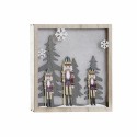 Decoração de Parede DKD Home Decor Quebra-Nozes Madeira MDF (2 pcs) (30 x 4.5 x 30 cm)