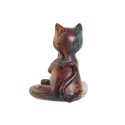 Statua Decorativa Home ESPRIT Multicolore animali 17 x 14 x 22,5 cm (2 Unità)