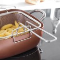 Conjunto de Frigideira Multifunções 5 em 1 Copper Coppans InnovaGoods 4 Peças