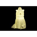 Lâmpada de mesa DKD Home Decor 17 x 12 x 23 cm Porcelana Branco 220 V 25 W