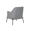 Poltrona DKD Home Decor Grigio Metallo 65 x 73 x 79,5 cm