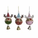Weihnachtsschmuck DKD Home Decor Metall Rentier (3 pcs) (6.5 x 6 x 11 cm)