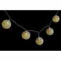 Grinalda de Natal DKD Home Decor Dourado (150 x 6 x 6 cm)