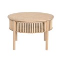 Mesa de Centro Home ESPRIT Natural Madeira de abeto 75 x 75 x 49 cm