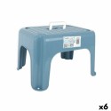 Banqueta Tontarelli Dumbo Azul 38 x 30 x 24 cm Com pega (6 Unidades)