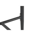 Sgabello Home ESPRIT Marrone Nero Alluminio Rattan 52 x 55 x 105 cm