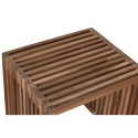 Set of 3 tables Home ESPRIT Natural Teak 40 x 40 x 40 cm