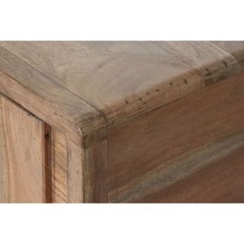 Centre Table Home ESPRIT Natural Metal Acacia 115 x 70 x 40 cm