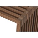 Set of 3 tables Home ESPRIT Natural Teak 40 x 40 x 40 cm