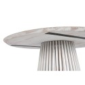 Mesa de Jantar Home ESPRIT Branco Madeira de cedro 120 x 120 x 75 cm