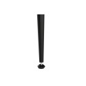 Sofá DKD Home Decor Azul Negro Espuma Madera Metal Terciopelo Scandi 129 x 75 x 73 cm