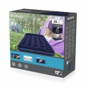 Bestway Doppelmatratze mit Fußpumpe 191x137x28 cm Aufblasbar und Camping 67225