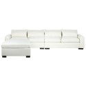 Divano Chaise Longue DKD Home Decor Beige Crema Legno Moderno 386 x 218 x 88 cm