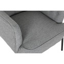 Poltrona DKD Home Decor Grigio Metallo 65 x 73 x 79,5 cm